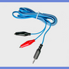 Alligator clips with 3.5mm metal connector