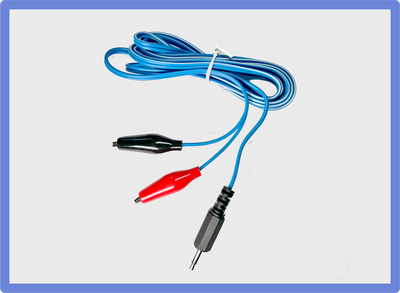 Alligator clips with 3.5mm metal connector