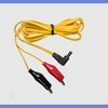 Alligator clips with non touch connector