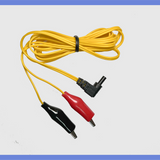Alligator clips with non touch connector